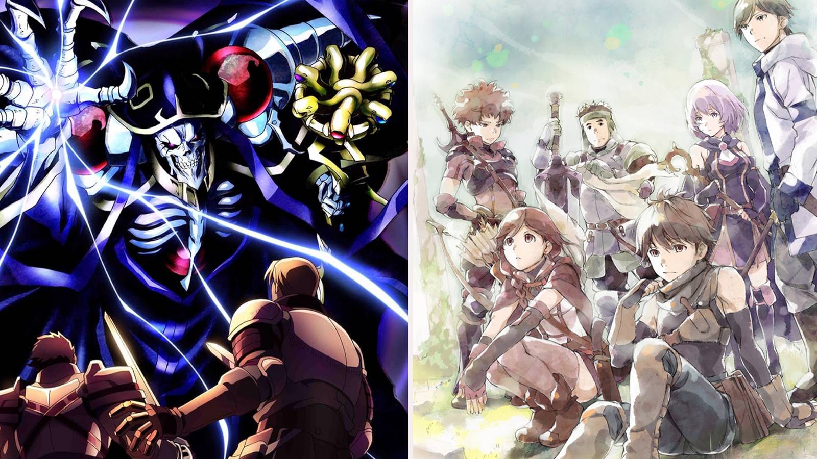 best dark fantasy isekai anime