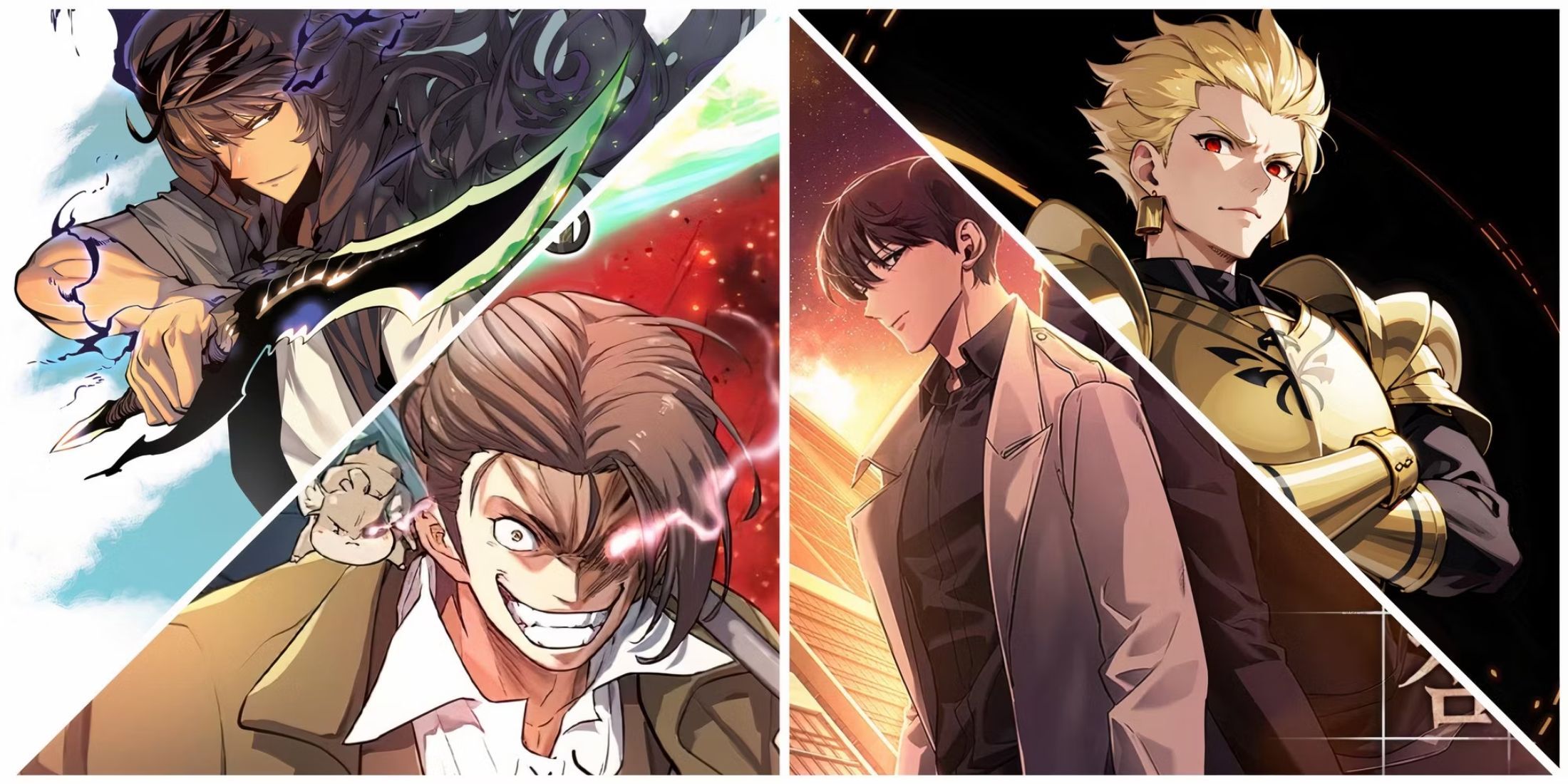 The best color manhwa you should read, including Solo Leveling, The Greatest Estate Developer, Omniscient Reader's Viewpoint, and Epic of Gilgamesh