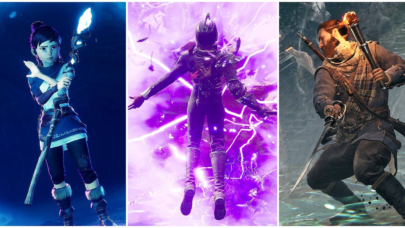 Best Games Like Flintlock: The Siege Of Dawn Include Kena: Bridge of Spirits and Banishers: Ghosts of New Eden