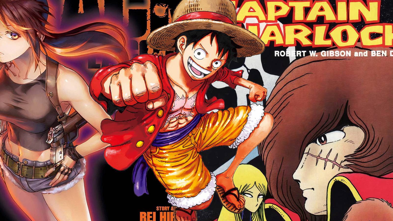 Best Manga About Pirates Ranked Luffy One Piece Revy Black Lagoon Captain Harlock - Featured