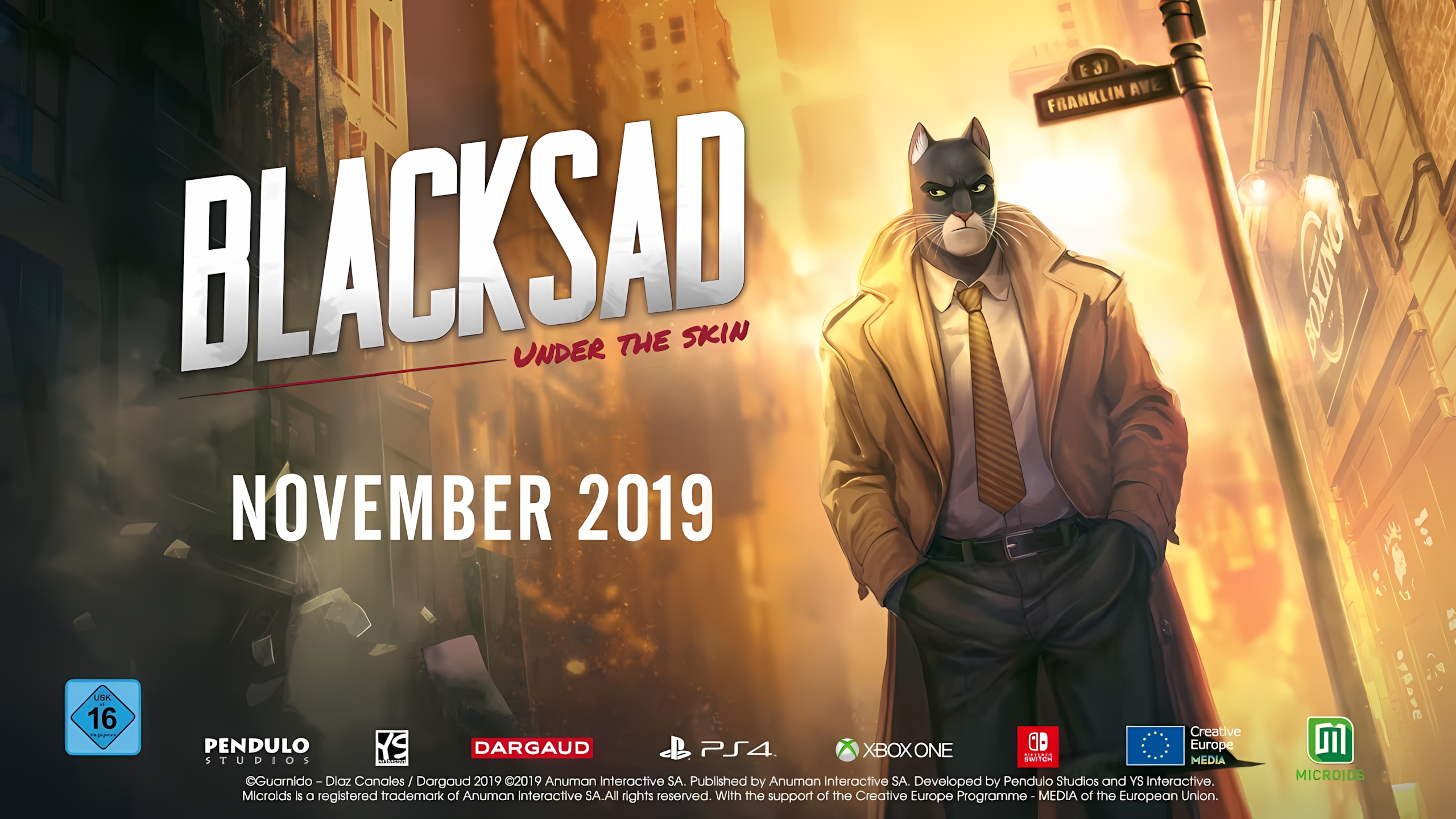 Blacksad Under the Skin Trailer Thumbnail