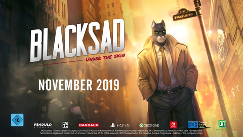 Blacksad Under the Skin Trailer Thumbnail