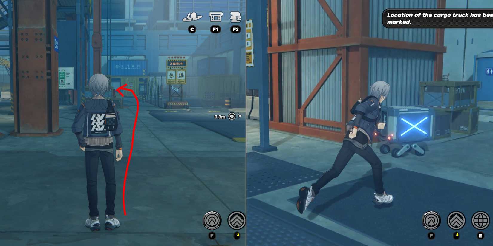 brant street construction site missing mini cargo truck location 4 in zenless zone zero