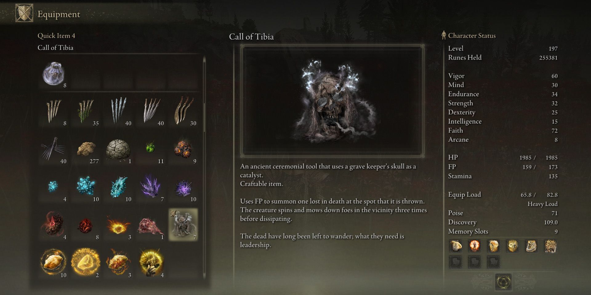 How to Craft Call of Tibia in the Elden Ring DLC