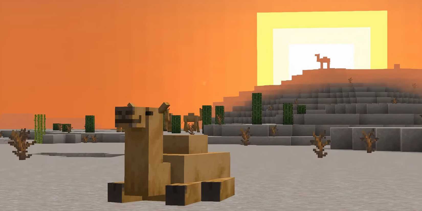 Camel In Minecraft