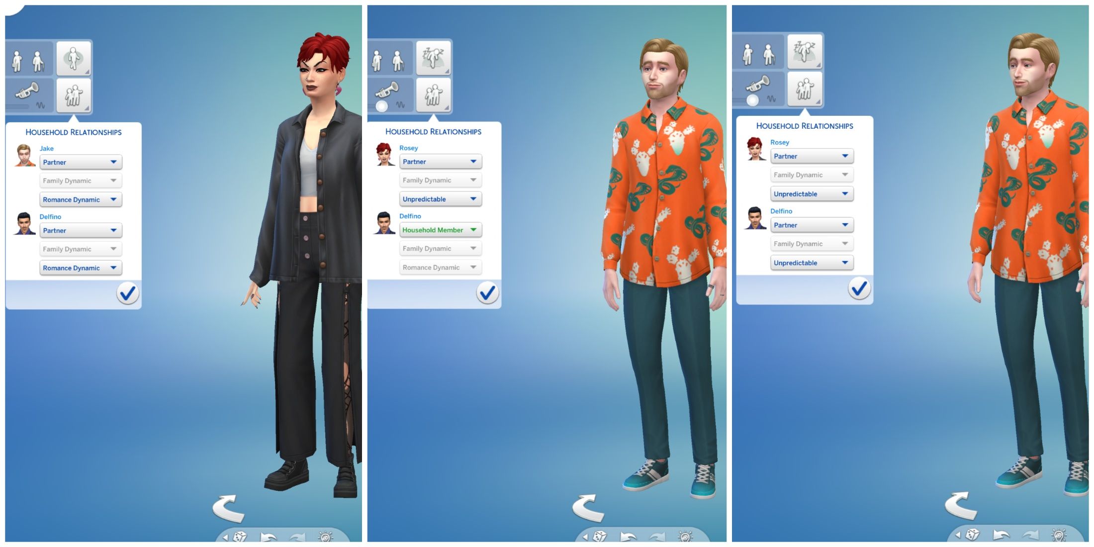 cas polyamorous relationship the sims 4