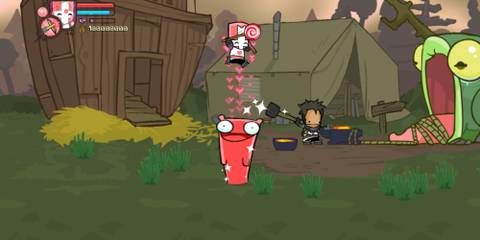 Pink Knight summoning a cute creature