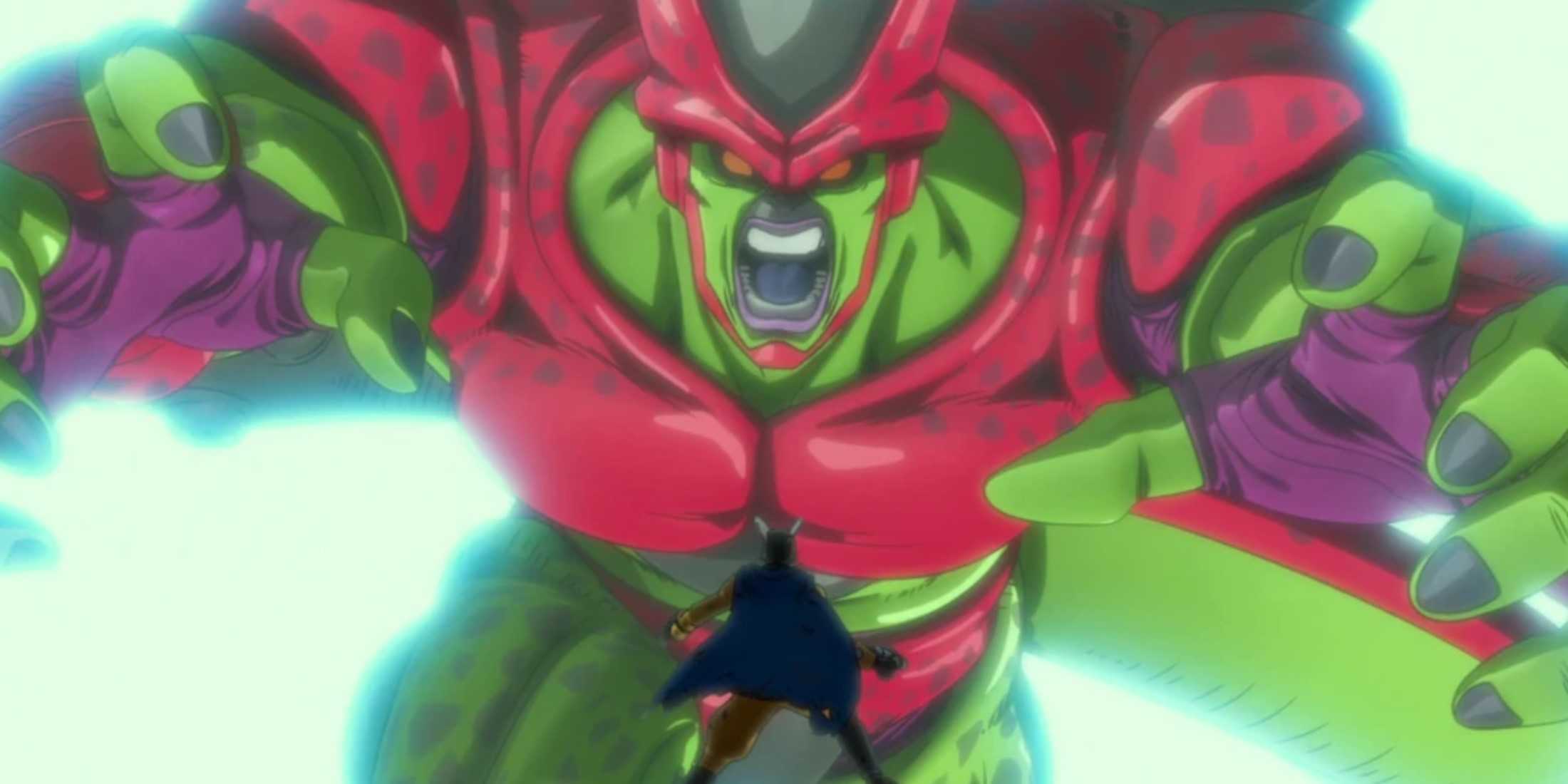 Cell Max Charges Towards Gamma 2 Dragon Ball Super