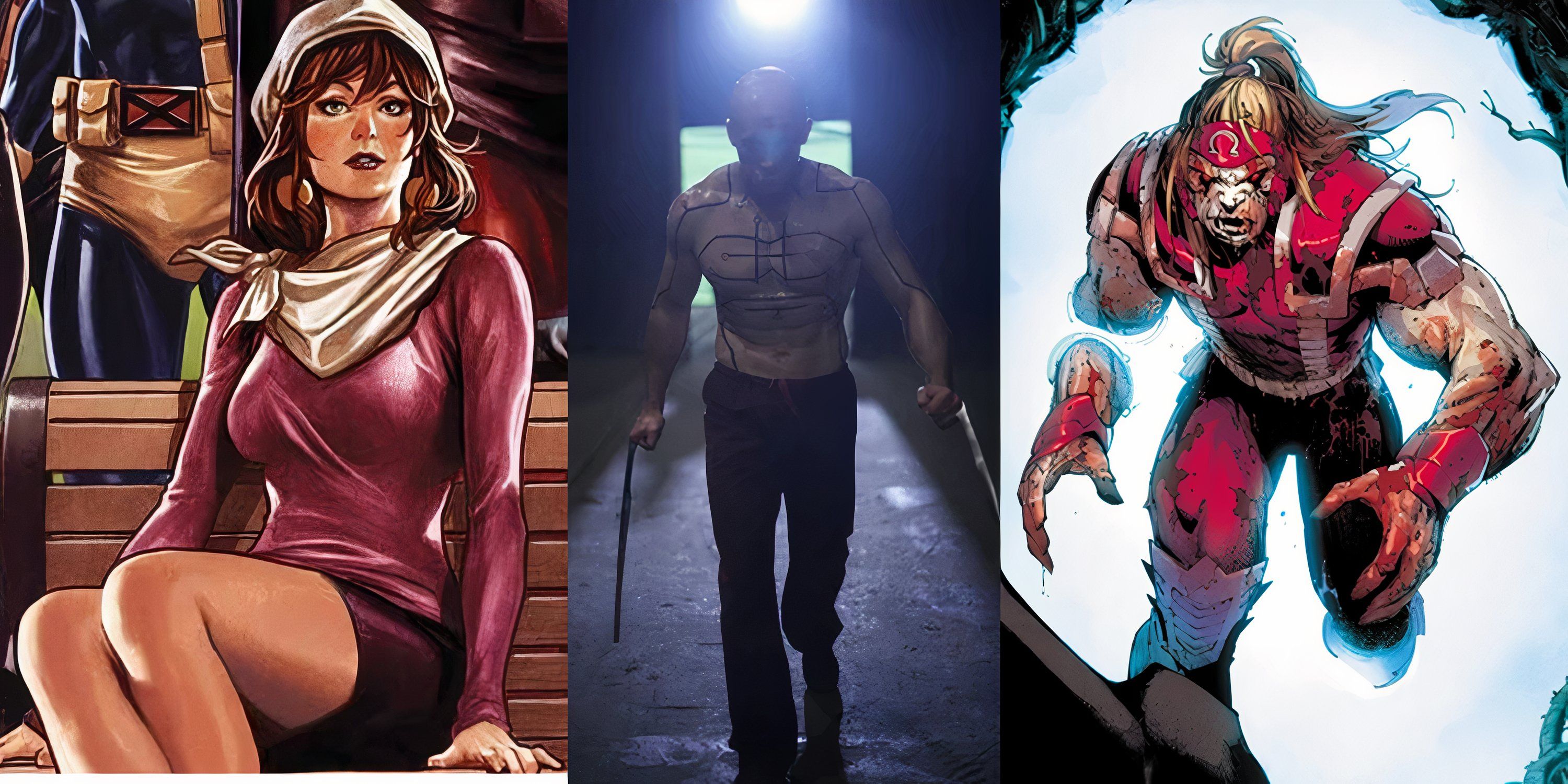 A collage of 3 characters that Wolverine killed