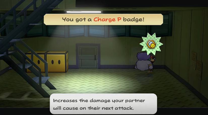 charge p badge paper mario ttyd