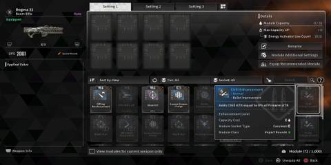 Chill Enhancement Module in The First Descendant