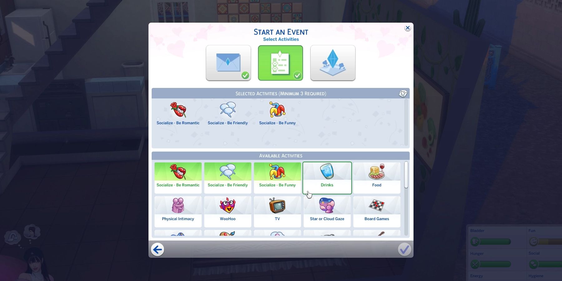 The Sims 4: How To Complete The 7 Wild Dates Challenge