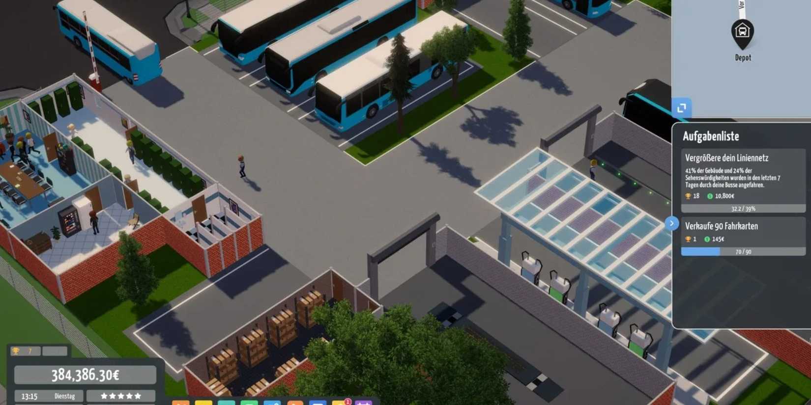 City Bus Manager Is A Relaxing Strategy Game