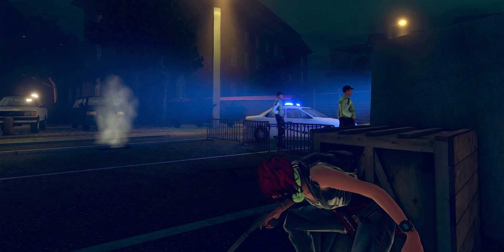 clandestine hiding from police