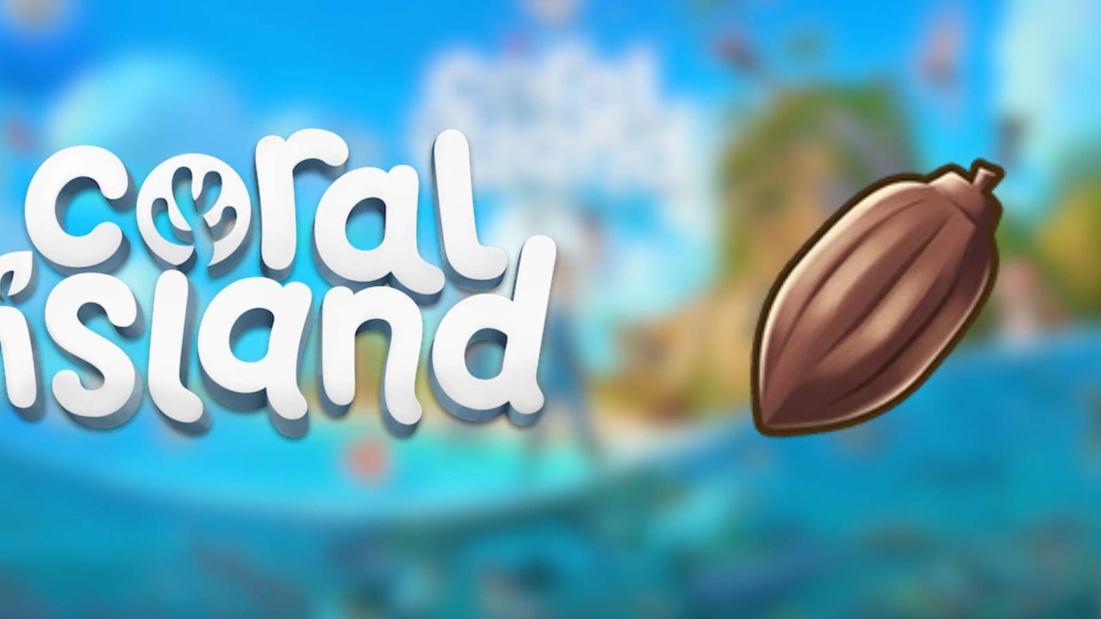 cocoa bean coral island