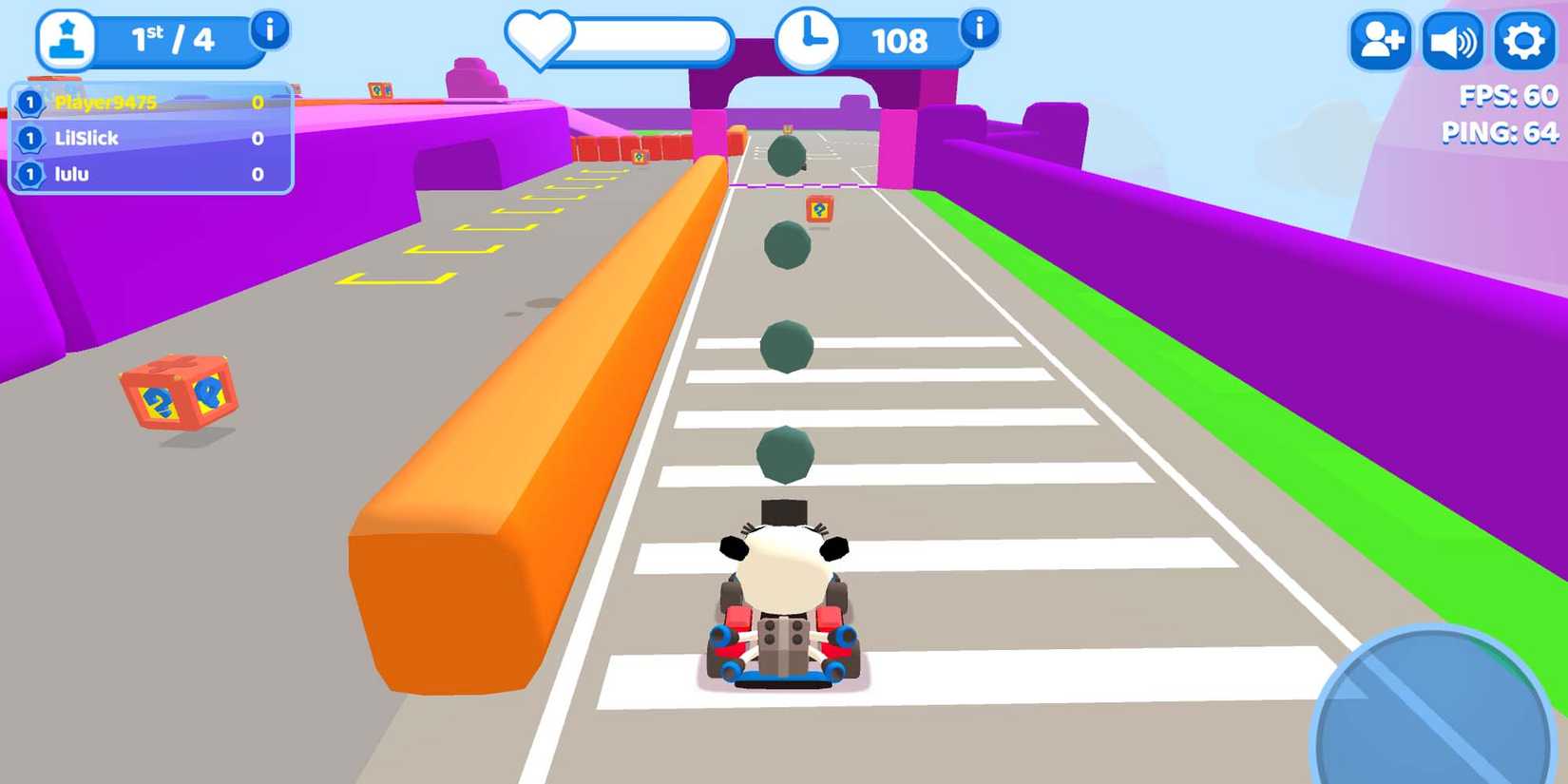 CrazyGames Smash KartsBattle Racer