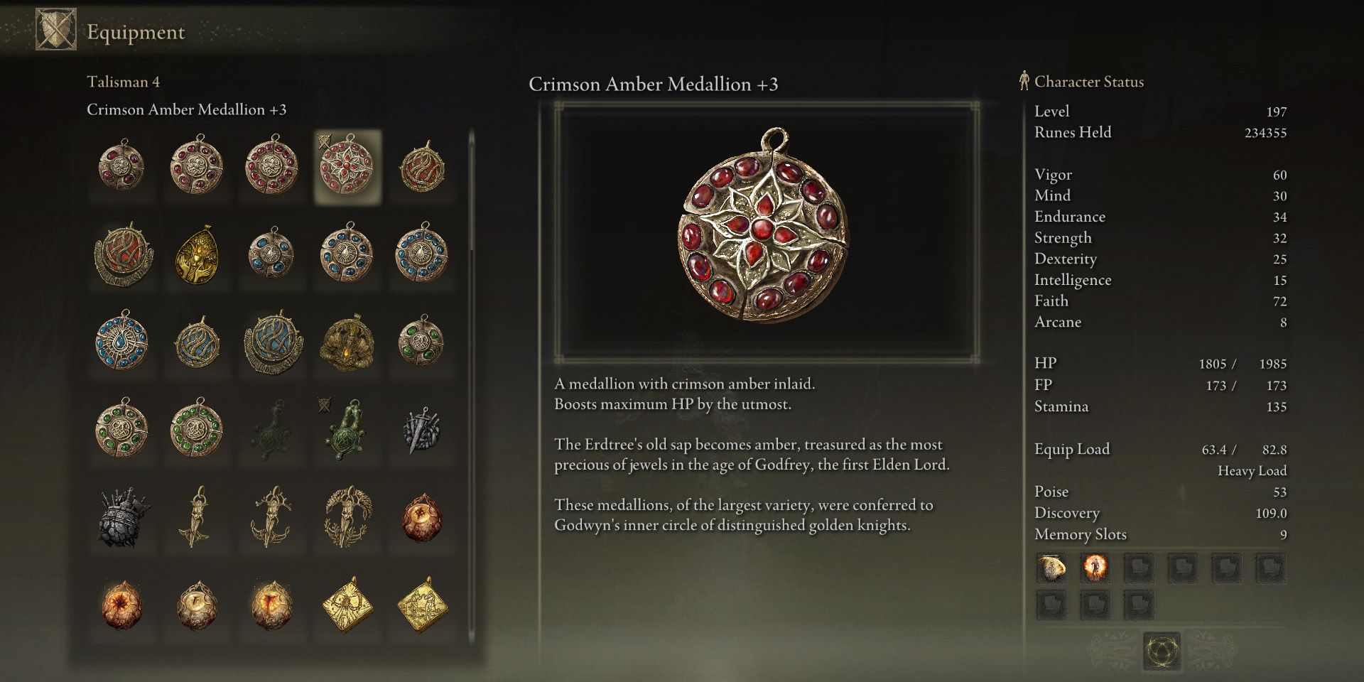 How to Get Crimson Amber Medallion +3 In Shadow of the Erdtree