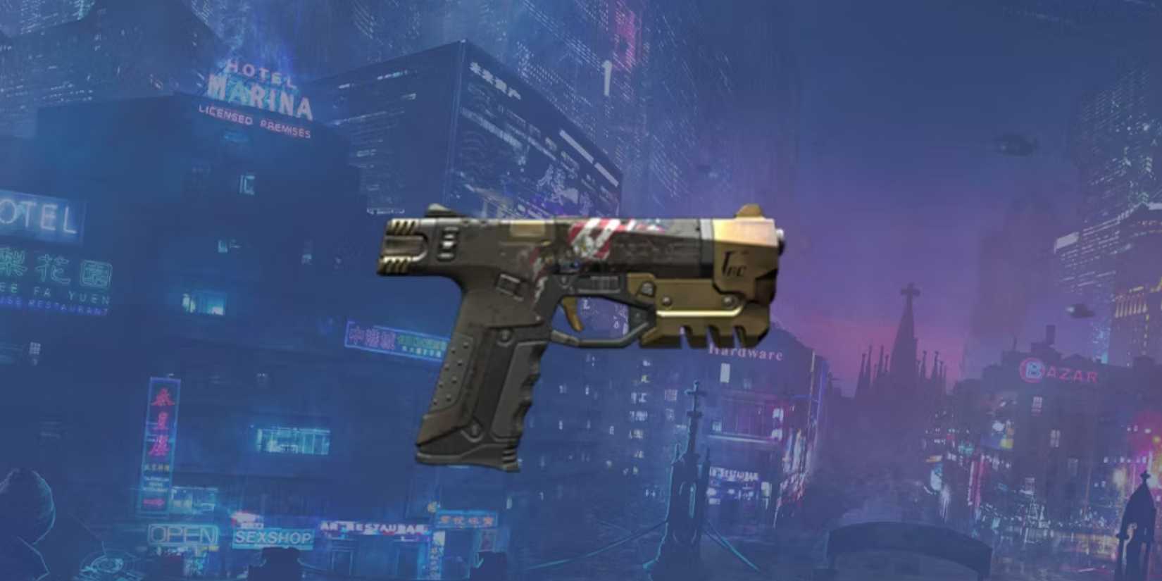 Cyberpunk 2077 Dying Night pistol