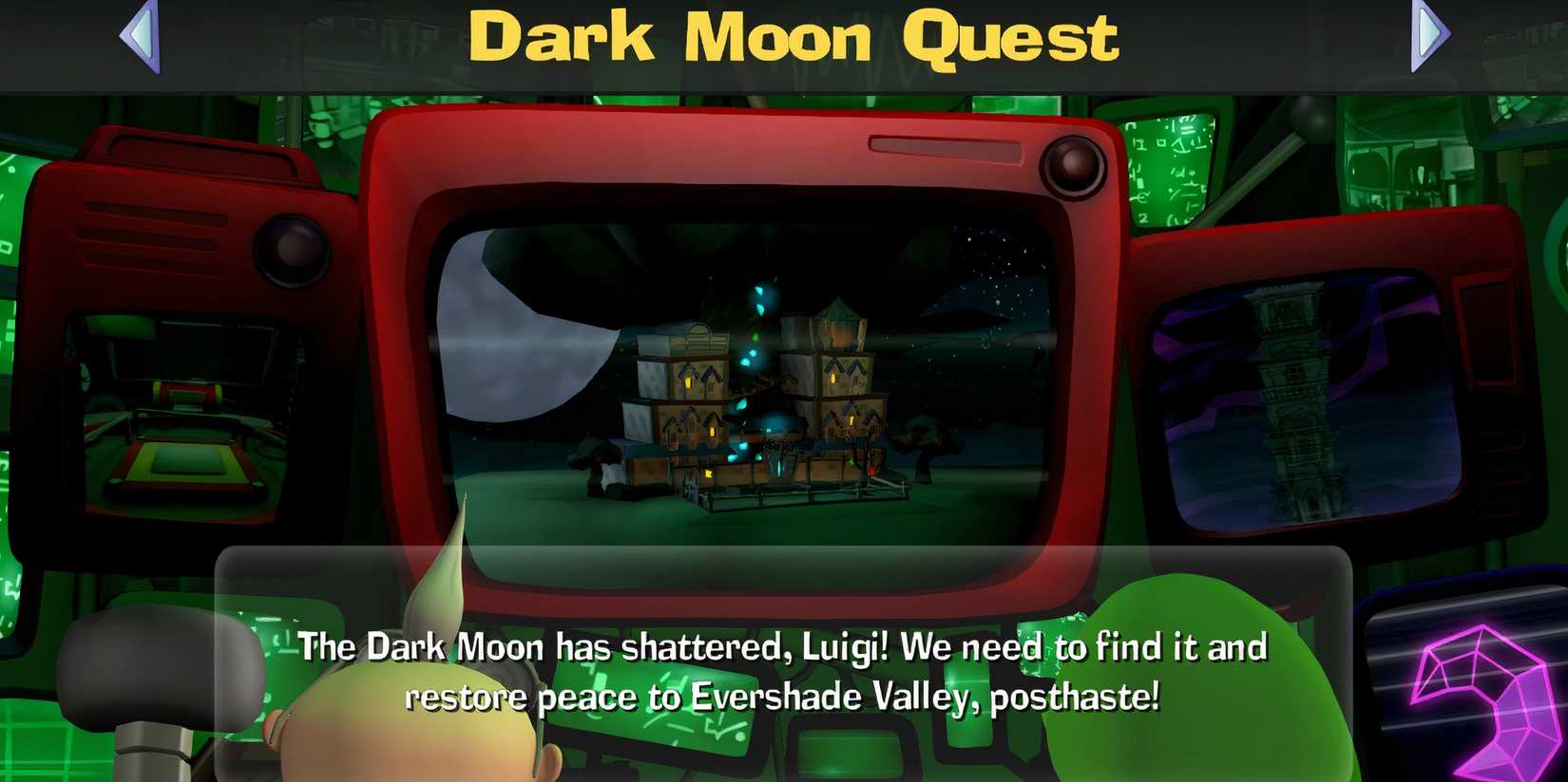dark moon quest luigi's mansion 2