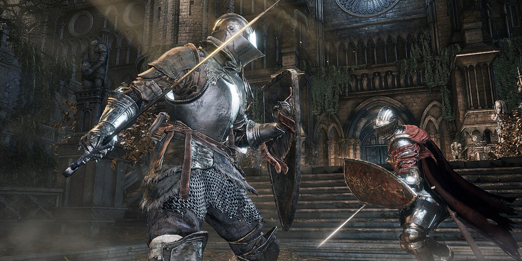 Dark Souls 3 Two Heavy Knights Fighting