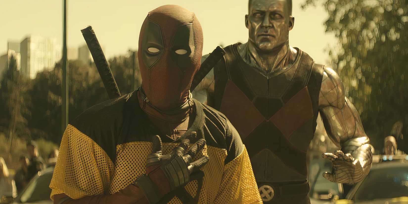Deadpool and Colossus in Deadpool 2