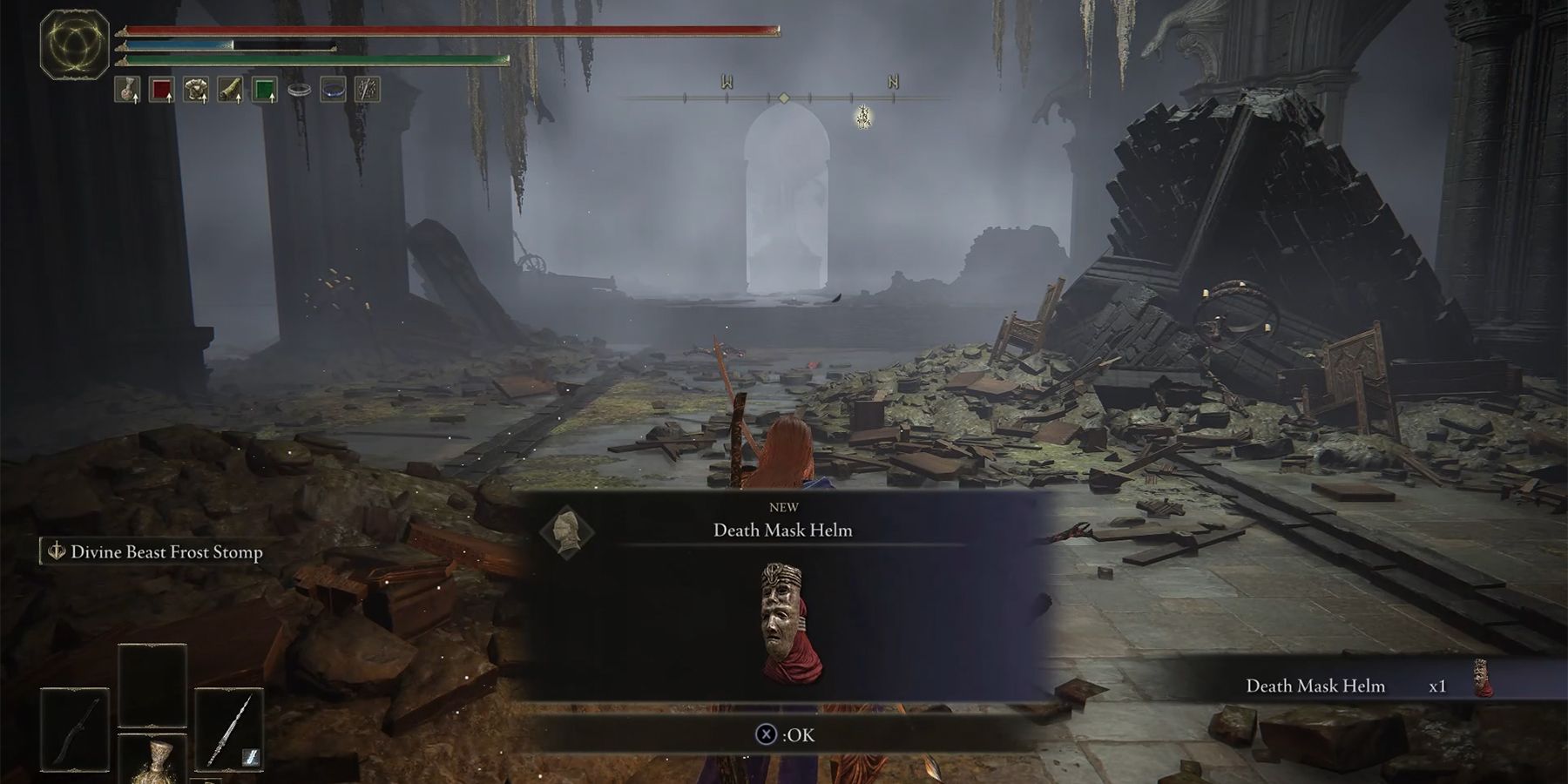 Death Mask Helm Location In Shadow Of The Erdtree - Elden Ring DLC