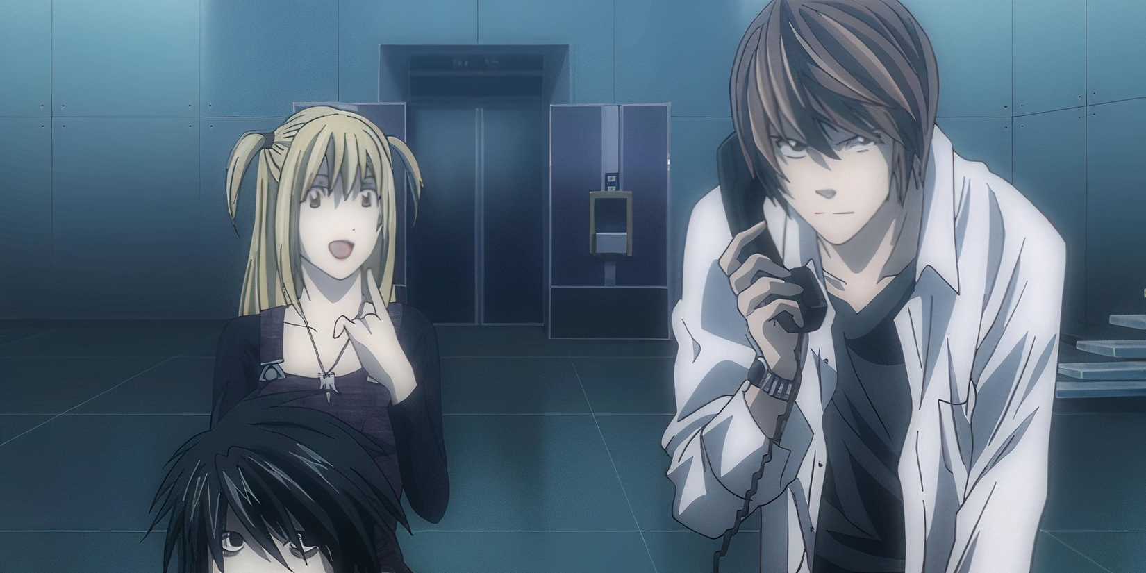 death note characters talking