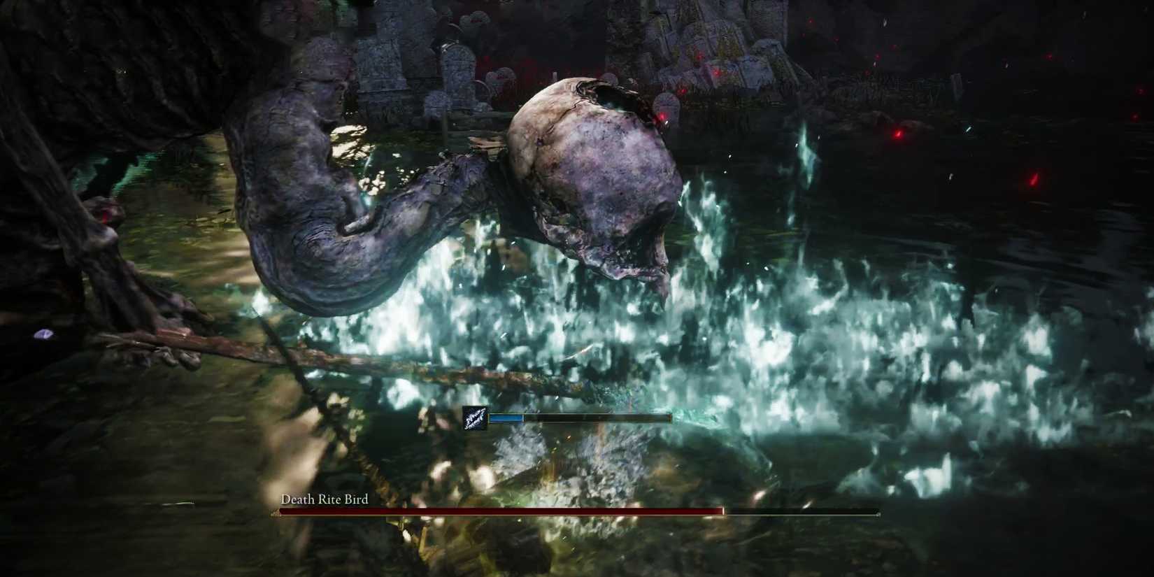 Death Rite Bird Moveset in Elden Ring Shadow of the Erdtree