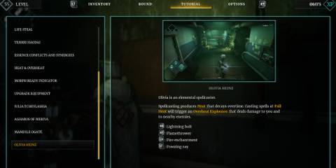 Deathbound - Olivia Heinz In-game tutorial