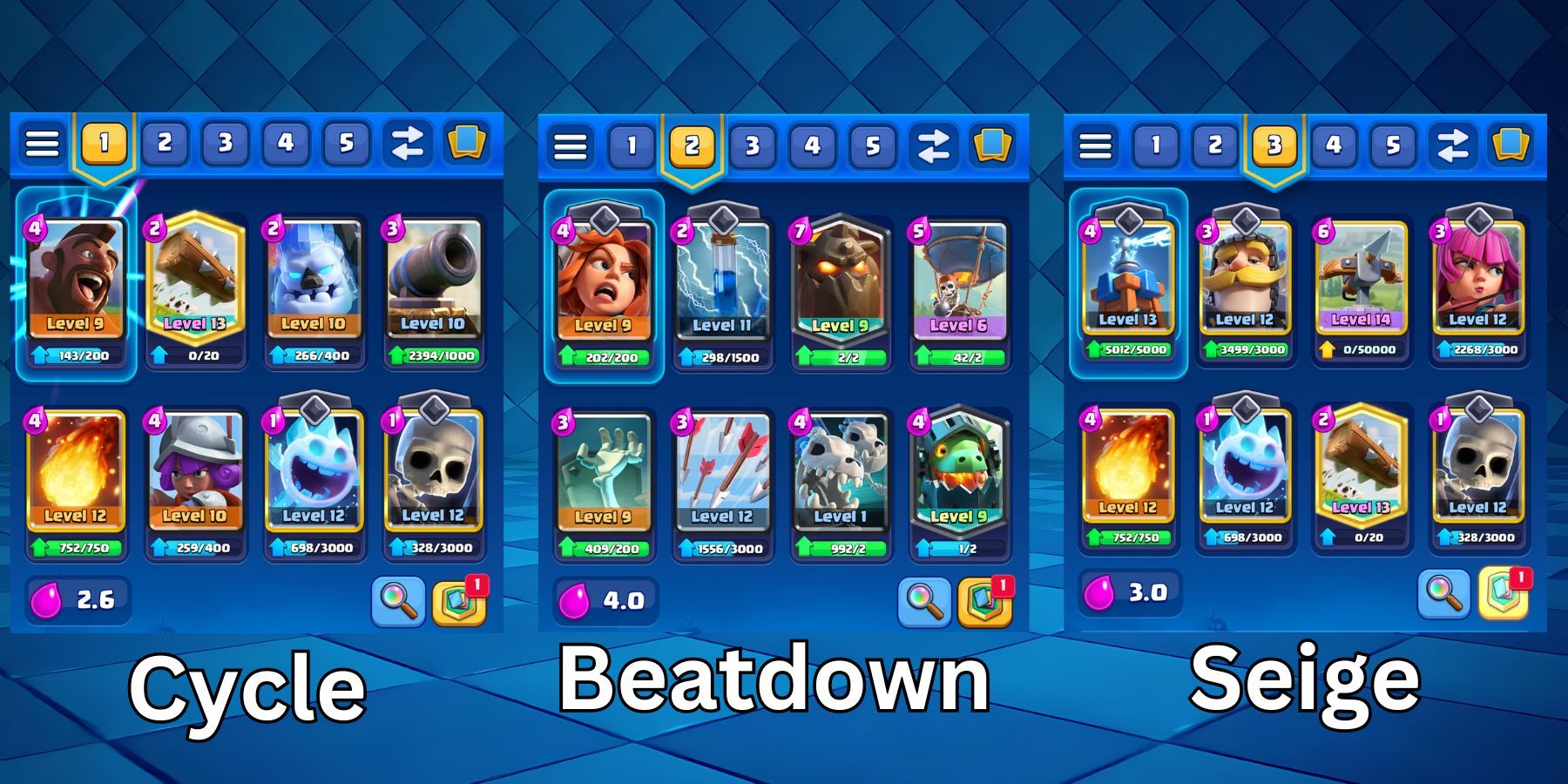 Deck-Archetypes-Clash-Royale