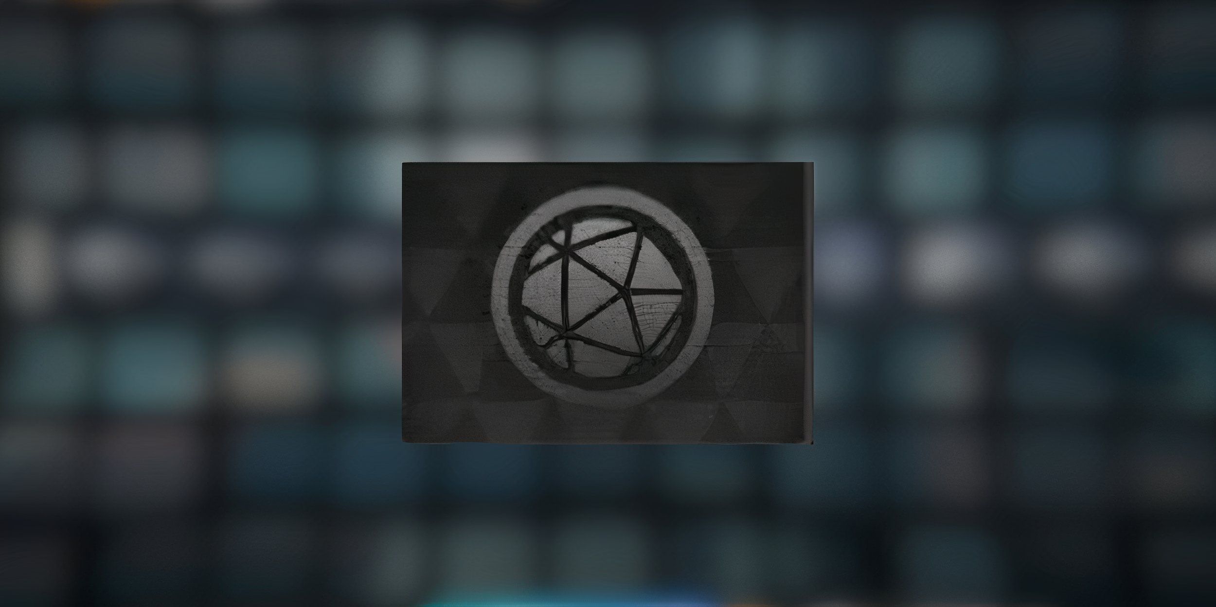 Deserted Observation Site Icon Hollow