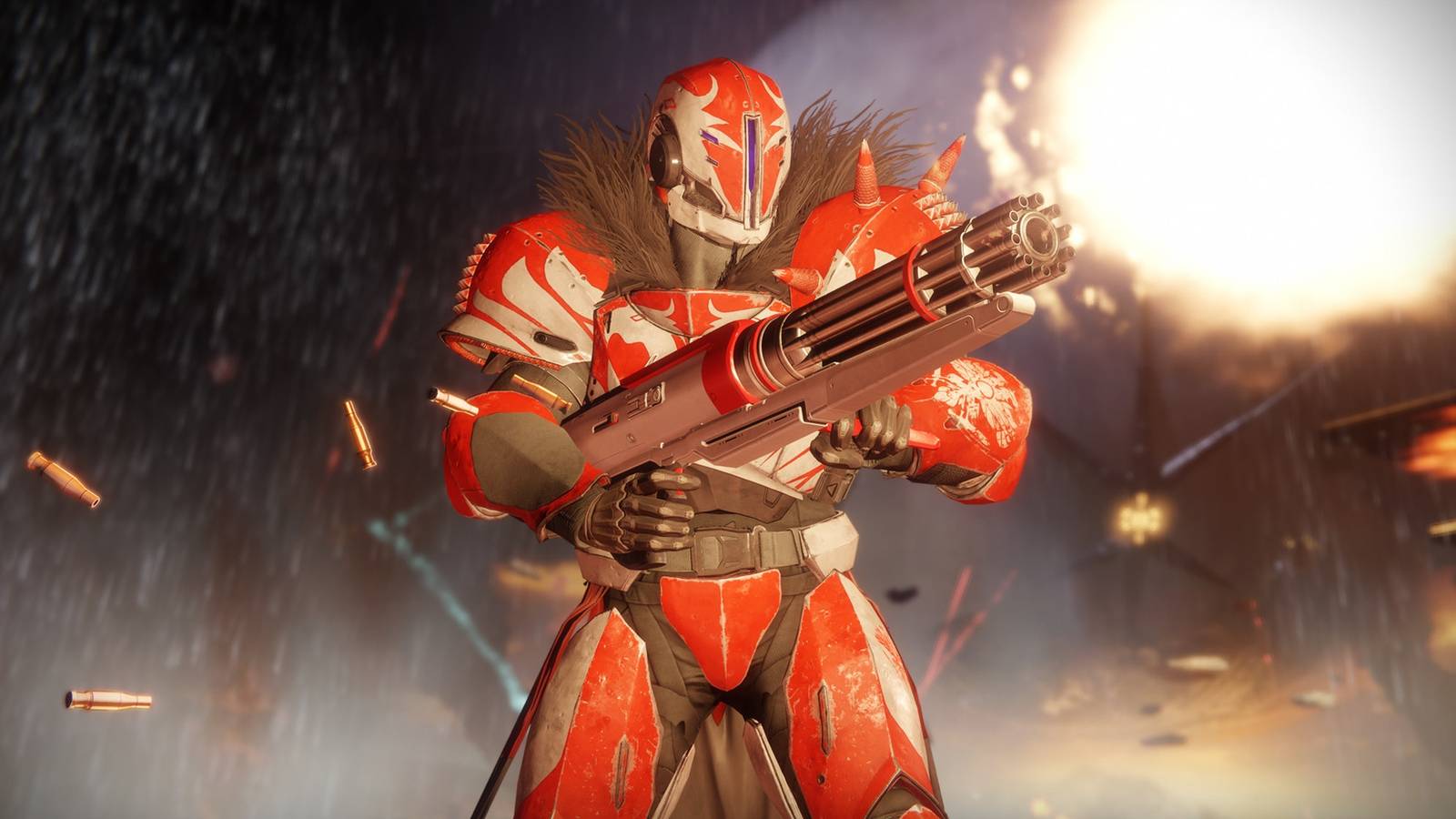 Destiny 2 Titan red armor