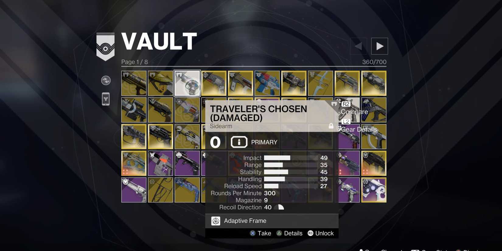 messy vault space