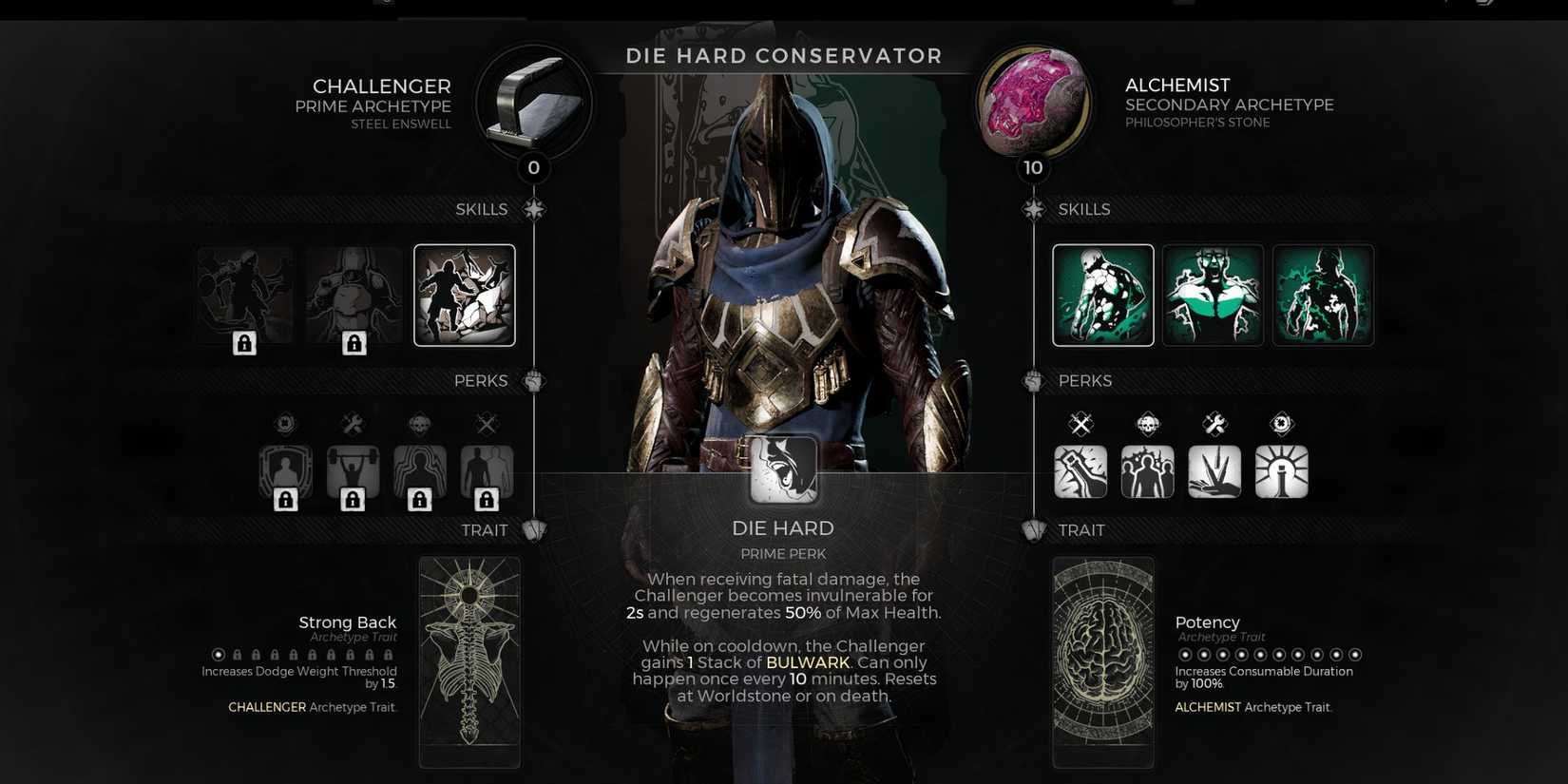 Die Hard Conservator