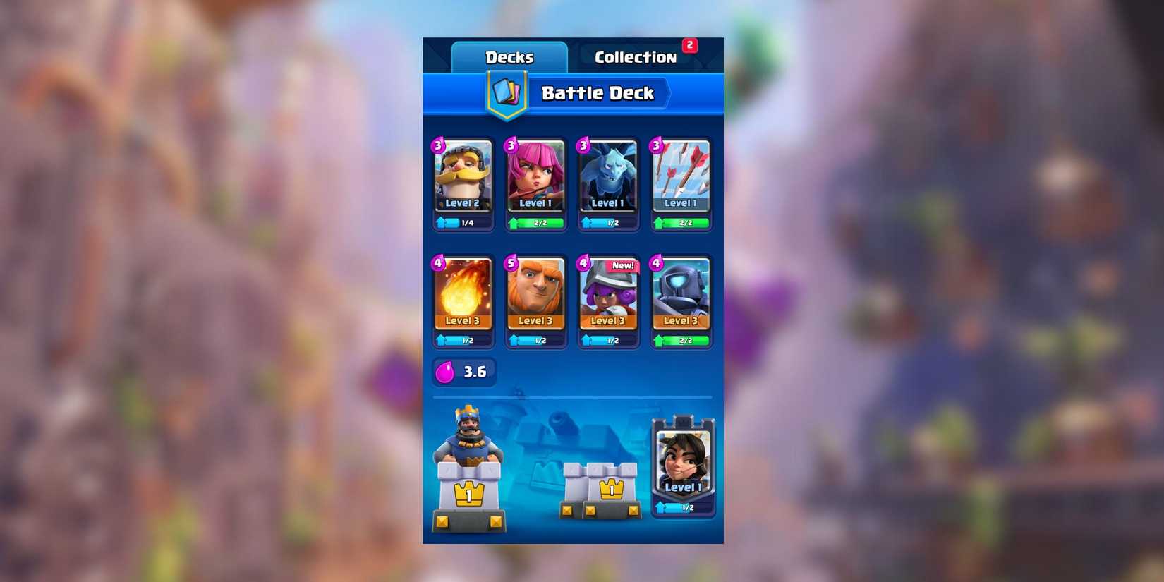 different clash royale cards