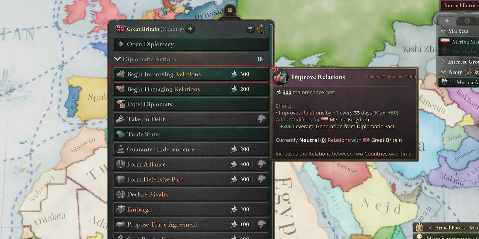 Diplomacy Improve Relations