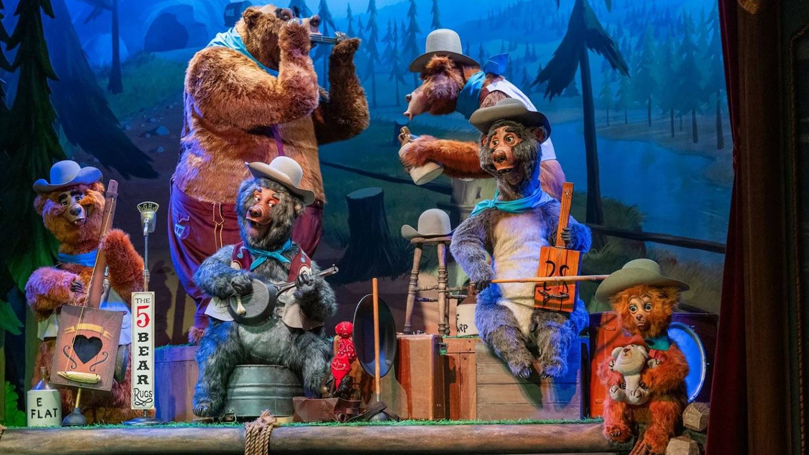 The Disney World Country Bear Jamboree malfunctioned after reopening earlier this week.