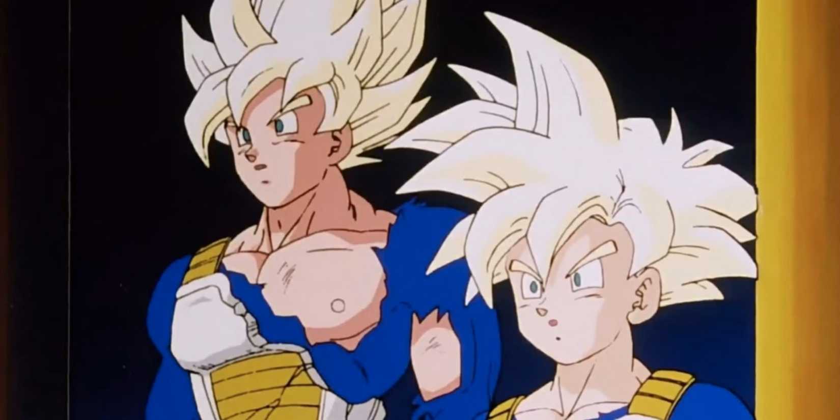 Dragon Ball - Super Saiyan Son Goku and Son Gohan