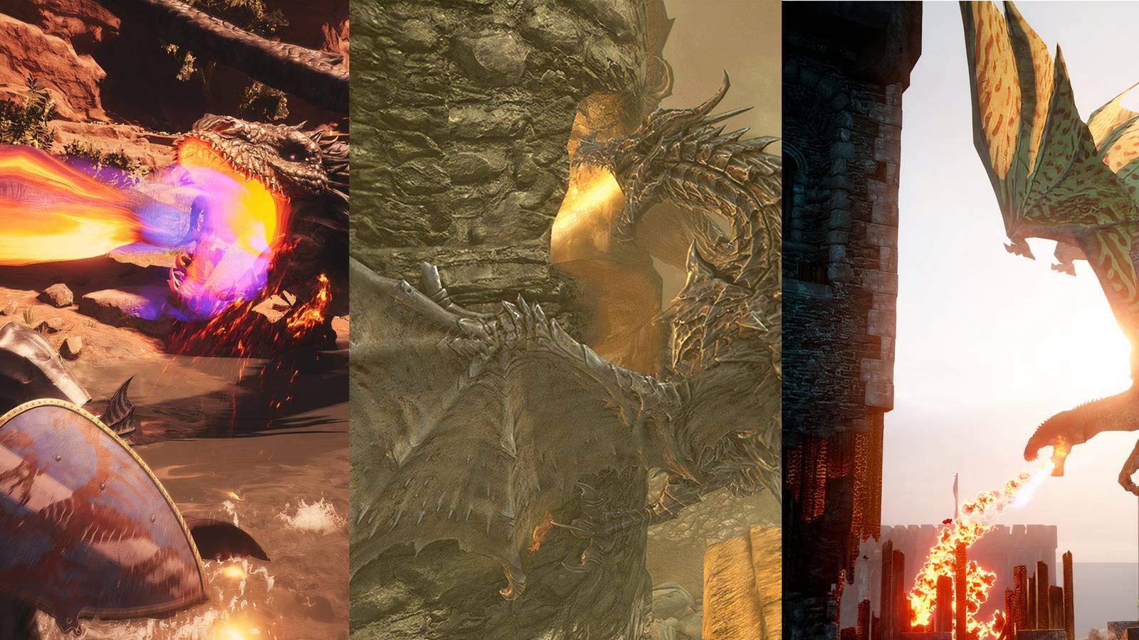 Dragon's Dogma 2 Drake, Alduin Skyrim, Green Drake Dragon Age Inquisition