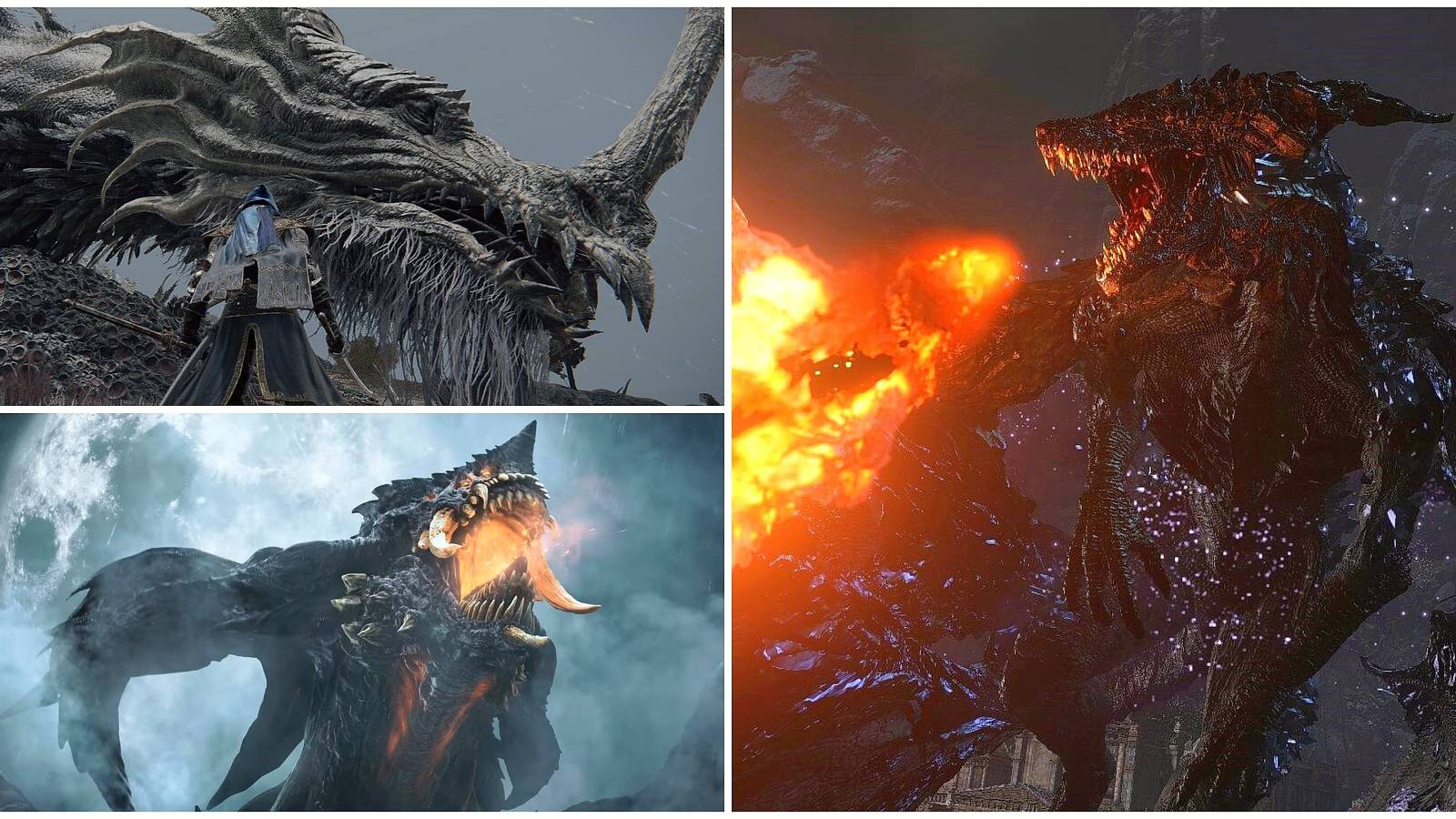 Biggest Dragons In FromSoftware's Games, Ranked