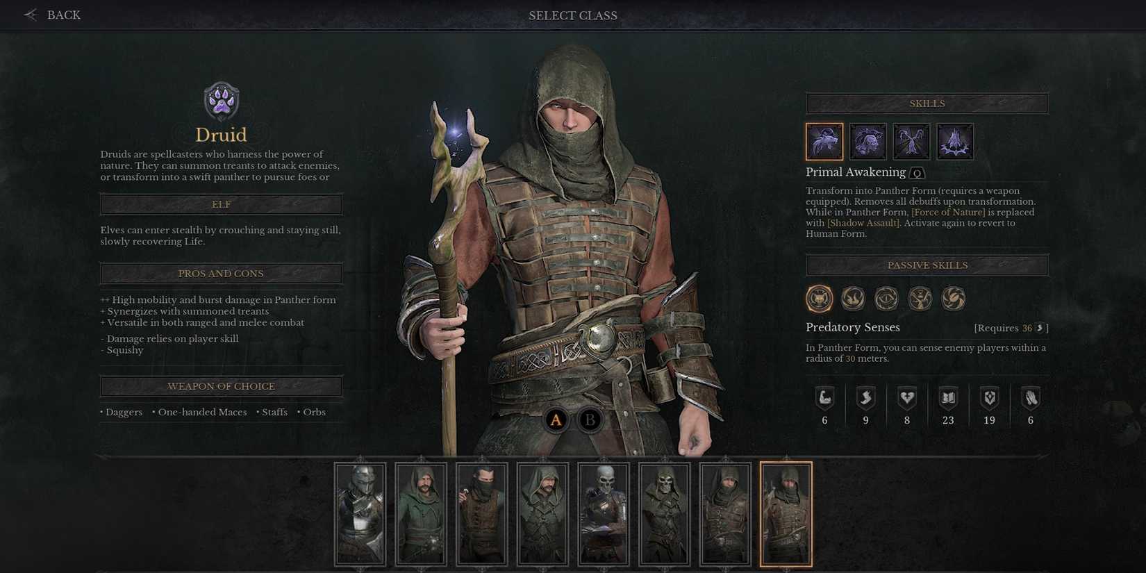 Dungeonborne - Druid Class