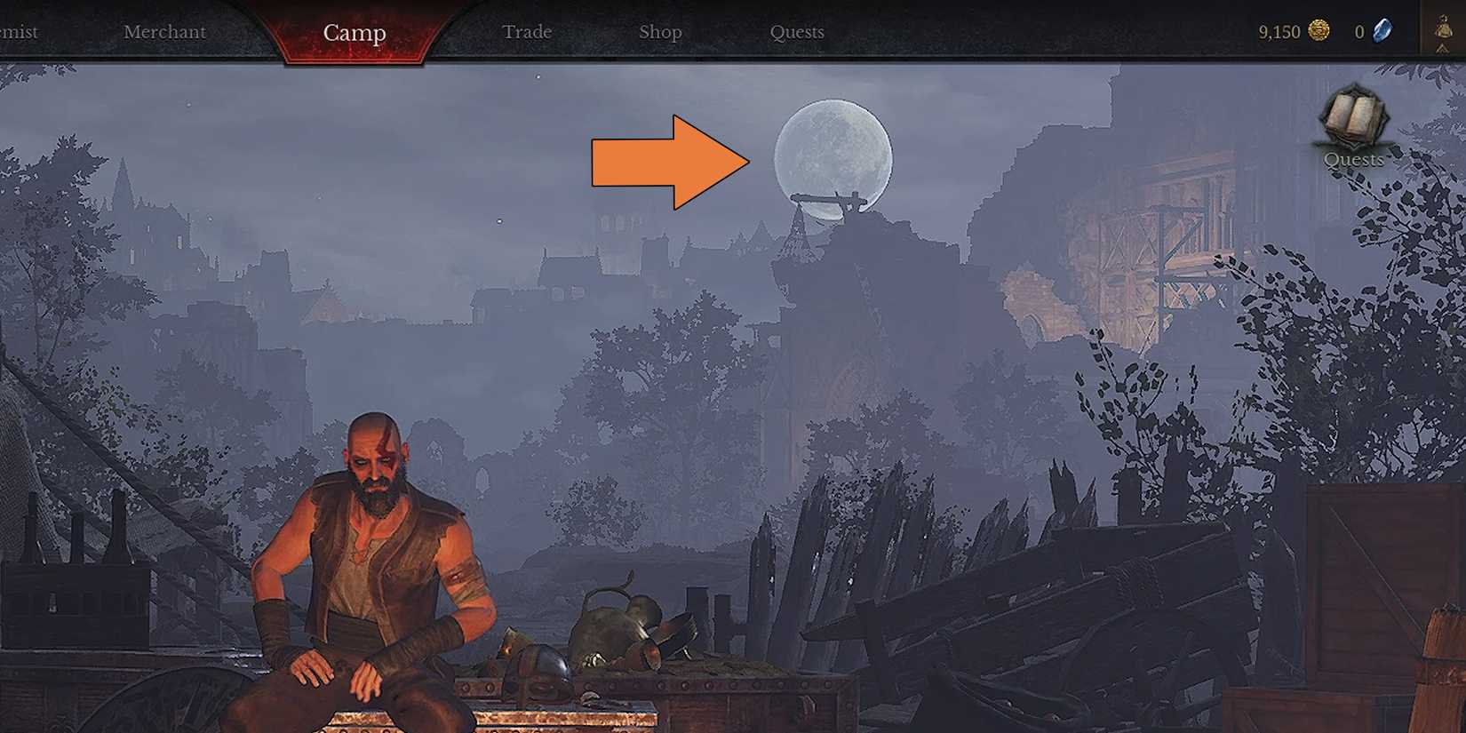 Dungeonborne - Moon Pendant Camp Sighting