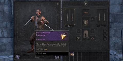 Dungeonborne - Moon Pendant Fragment