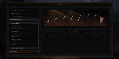 Dungeonborne Heirlooms Description