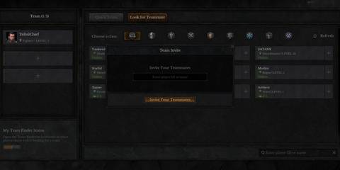 Dungeonborne Team Add Friends