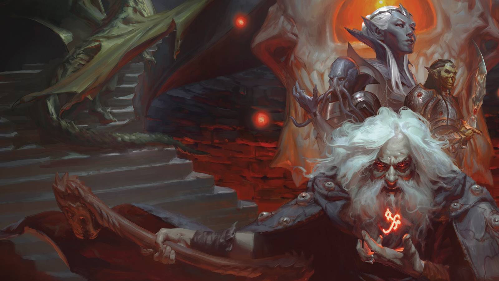 Dungeons and Dragons Waterdeep Halaster Blackcloak