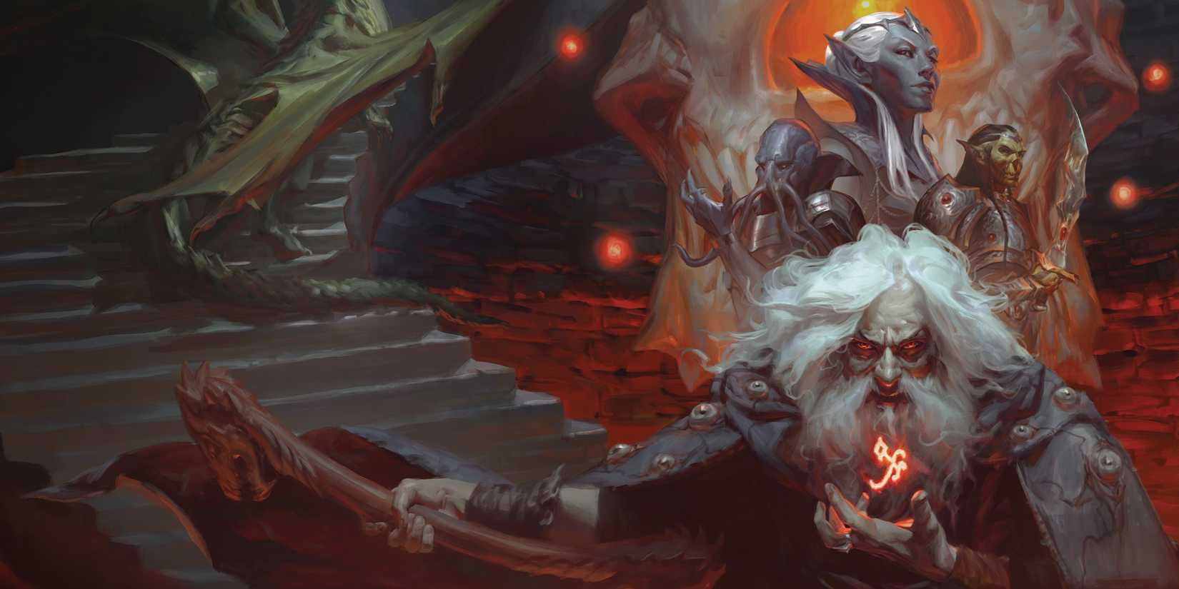 Dungeons and Dragons Waterdeep Halaster Blackcloak