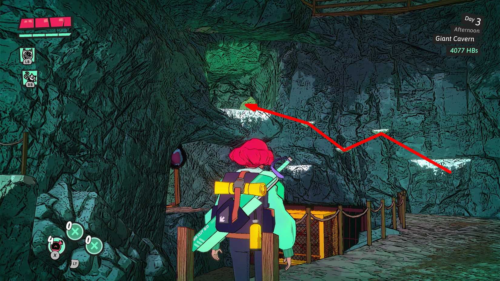 dungeons of hinterberg giant cavern