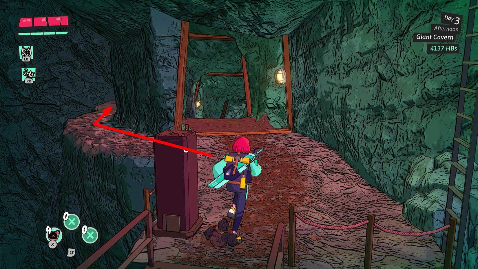 dungeons of hinterberg giant cavern