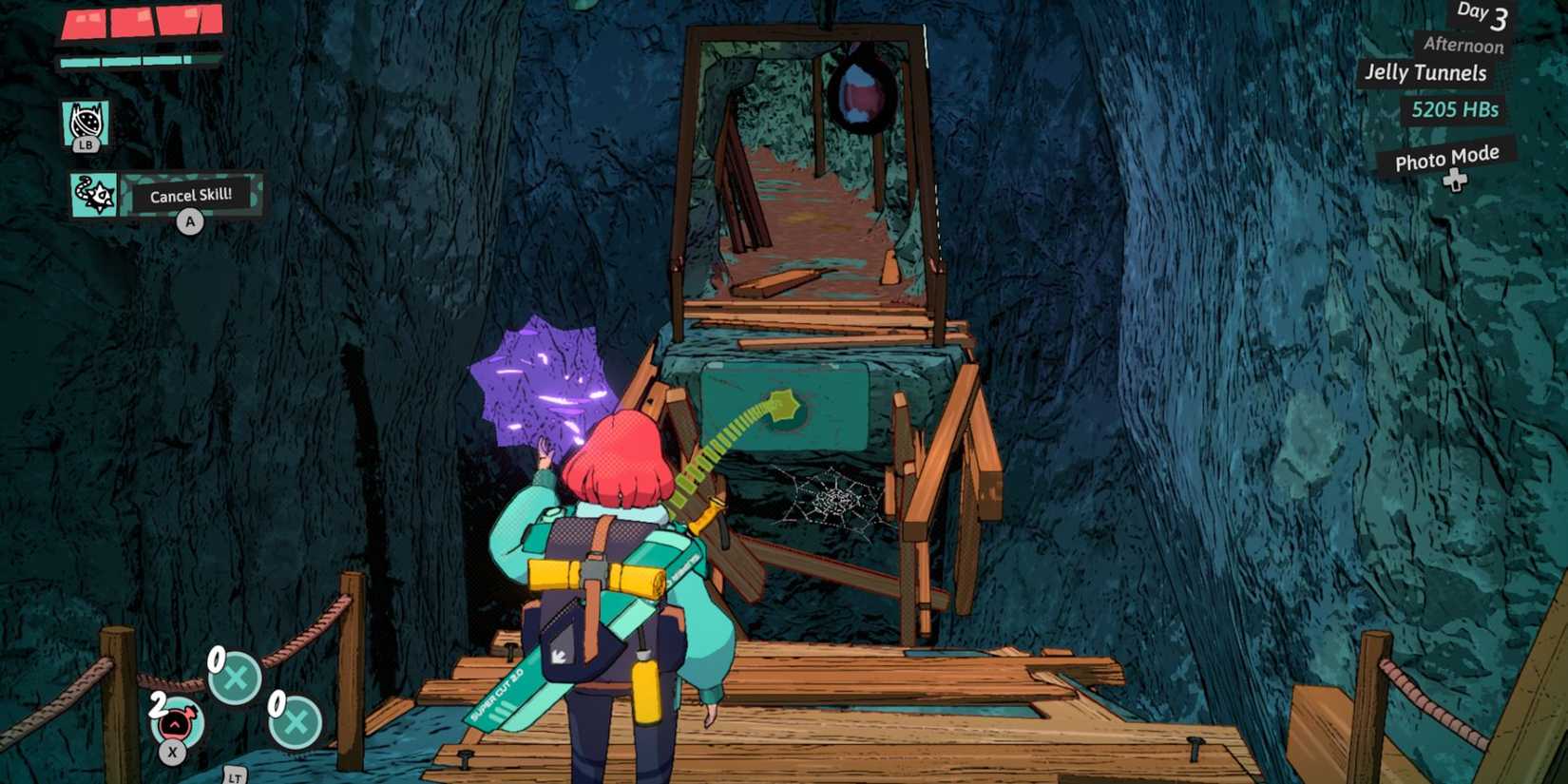 Dungeons of hinterberg Jelly tunnels entrance puzzle platform